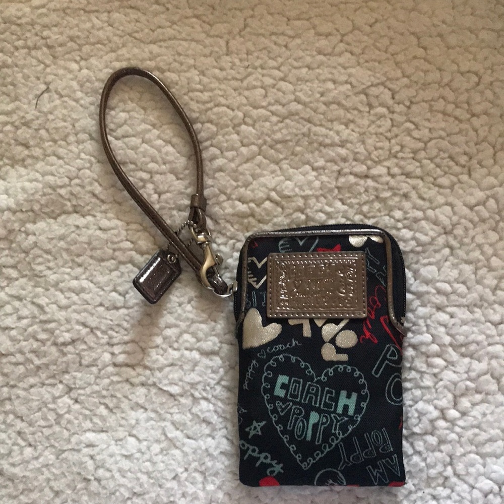 Coach Phone Wristlet